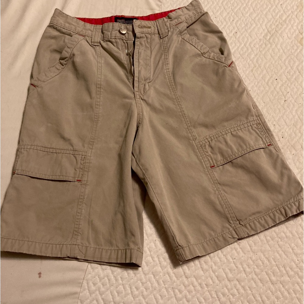 Faded Glory Boy’s Khaki Shorts, Size 14